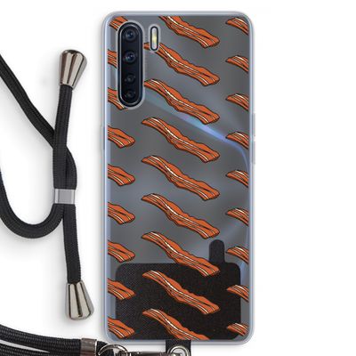Bacon to my eggs #2: Oppo A91 Transparant Hoesje met koord