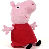 Pluche Peppa Pig/Big knuffel 28 cm speelgoed - thumbnail