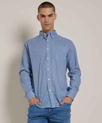 overhemd met ruitjesprint overhemd met ruitjesprint