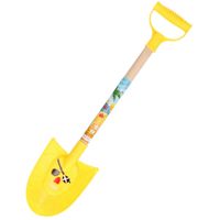 Summerplay Speelgoed piraten schep - voor kinderen - punt - kunststof - geel - 49 cm   -