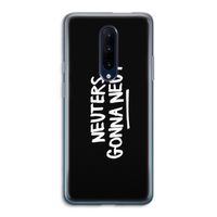 Neuters (zwart): OnePlus 7 Pro Transparant Hoesje