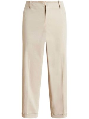 ETRO pantalon court à coupe droite - Tons neutres