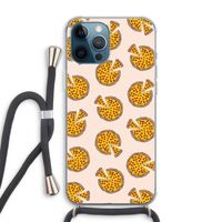 You Had Me At Pizza: iPhone 12 Pro Max Transparant Hoesje met koord