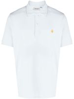 Carhartt WIP polo à logo brodé - Bleu