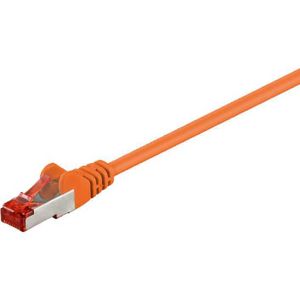 goobay Patchkabel RJ-45 S/FTP met Cat.6 kabel 10 meter