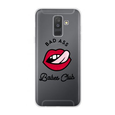 Badass Babes Club: Samsung Galaxy A6 Plus (2018) Transparant Hoesje
