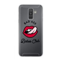 Badass Babes Club: Samsung Galaxy A6 Plus (2018) Transparant Hoesje