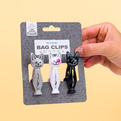 Bag Clips Cats