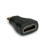 Value 12.99.3152 Adapter [1x HDMI-stekker C mini - 1x HDMI-bus] Zwart - thumbnail
