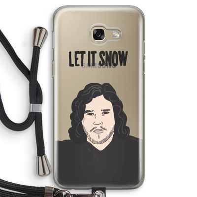 Let It Snow: Samsung Galaxy A5 (2017) Transparant Hoesje met koord