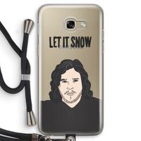 Let It Snow: Samsung Galaxy A5 (2017) Transparant Hoesje met koord