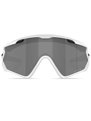 Oakley lunettes de soleil Wind Jacket® 2.0 à monture oversize - Blanc