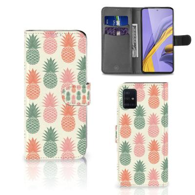 Samsung Galaxy A51 | Book Cover | Ananas