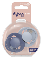 Difrax LOVI Prime Pacifier 6-18 Months - Blue