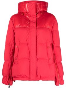 Moncler doudoune à capuche - Rouge