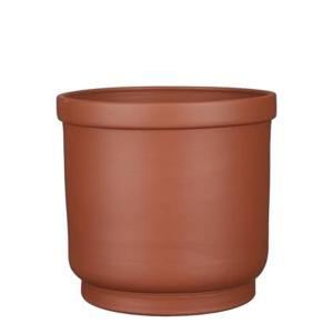 Mica Decorations Riva Bloempot - 26x26x23 cm - Terracotta - Terra