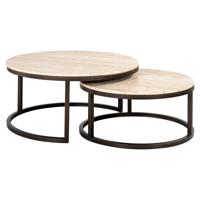 Salontafel Avalon set van 2 (Brons)