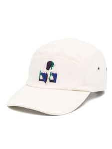 MARANT casquette en toile à logo floqué - Blanc