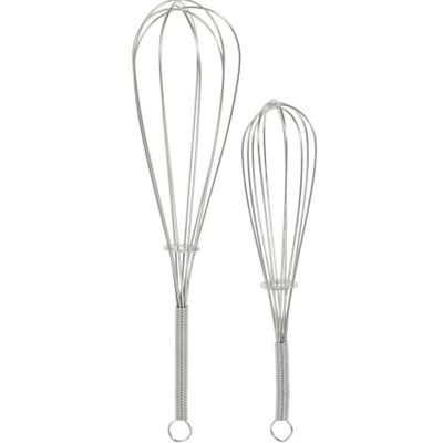 Garde set - 2-delig - zilver - rvs - 19/24 cm - Keukengerei/bakgerei