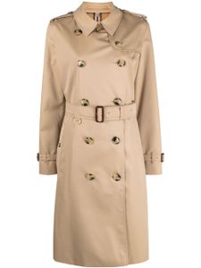 Burberry trench en coton à boutonnière croisée - Tons neutres