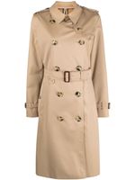 Burberry trench en coton à boutonnière croisée - Tons neutres