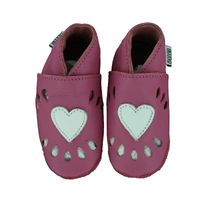 Oxxy babyslofjes open hartje fuchsia Maat Oxxy babyslofjes open hartje fuchsia Maat