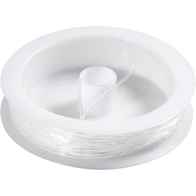 Creativ Company Elastisch koord, rond, dikte 1 mm, 10 m/ 1 rol