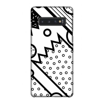 Pop Art #4: Samsung Galaxy S10 4G Volledig Geprint Hoesje