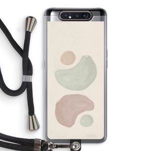 Geo #10: Samsung Galaxy A80 Transparant Hoesje met koord
