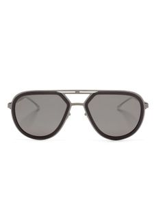 Mykita lunettes de soleil à monture oversize - Noir