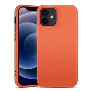 iPhone 12/12 Pro Cloud Soft Silicone Case Orange