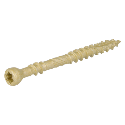 Dynaplus vlonderschroef AR brons PK TX T25 5.0x40/24 - Eurofix