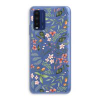 Sweet little flowers: Xiaomi Redmi 9T Transparant Hoesje Sweet little flowers: Xiaomi Redmi 9T Transparant Hoesje