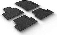 Rubbermatten passend voor Opel Grandland X 10/2017- (T-Design 4-delig + montageclips) GL0097