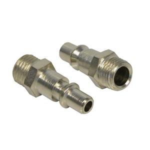 Adaptor 1/4 man buitendraad 1/4inch 2 stuks 0684832