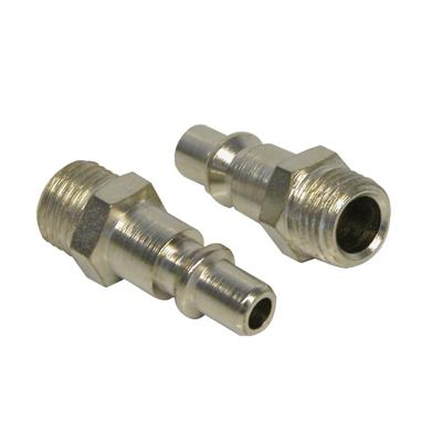 Adaptor 1/4 man buitendraad 1/4inch 2 stuks 0684832