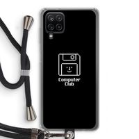 Hello: Samsung Galaxy A12 Transparant Hoesje met koord