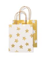 HEMA Cadeautasjes 7x17x15cm sterren - 2 stuks