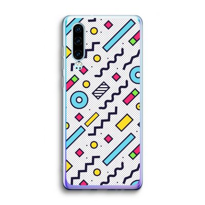 8-bit N°8: Huawei P30 Transparant Hoesje