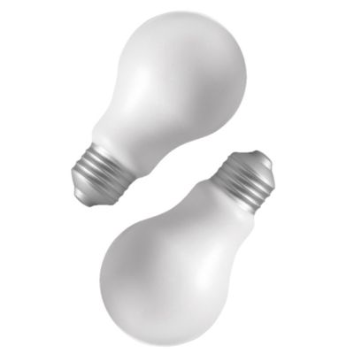 10x stuks stressballen lampbolletje gloeilamp 10 cm