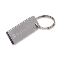 Verbatim Metall-Gehäuse USB-stick 64 GB Zilver 98750 USB 2.0 - thumbnail