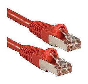 LINDY 47164 RJ45 Netwerkkabel, patchkabel CAT 6 S/FTP 2.00 m Rood 1 stuk(s)