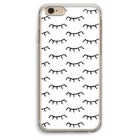 Wimpers: iPhone 6 Plus / 6S Plus Transparant Hoesje