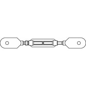 TOOLCRAFT TO-6866061 Spanschroef M30 Staal Verzinkt DIN 1480 1 stuk(s)