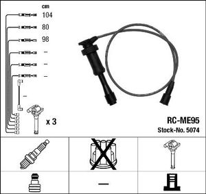 Bougiekabelset RCME95