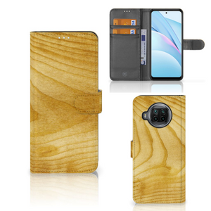 Xiaomi Mi 10T Lite Book Style Case Licht Hout