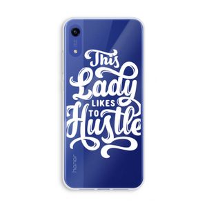 Hustle Lady: Honor Play 8A Transparant Hoesje