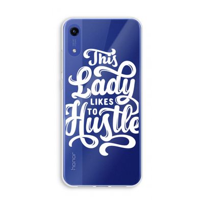Hustle Lady: Honor Play 8A Transparant Hoesje