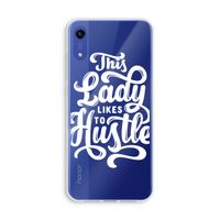Hustle Lady: Honor Play 8A Transparant Hoesje