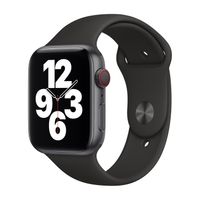 Apple origineel Sport Band Apple Watch XL 42mm / 44mm / 45mm / 49mm Black - MLYT3ZM/A - thumbnail